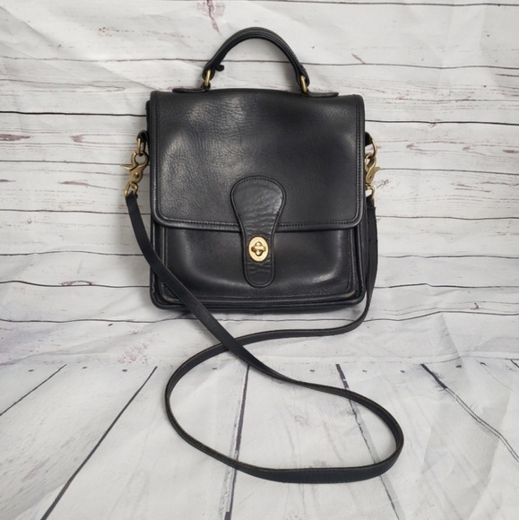 Vintage Coach crossbody bag 9×9 - Picture 1 of 7